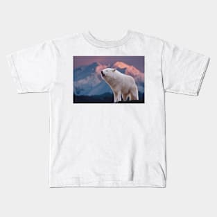 Arctic wolf Kids T-Shirt